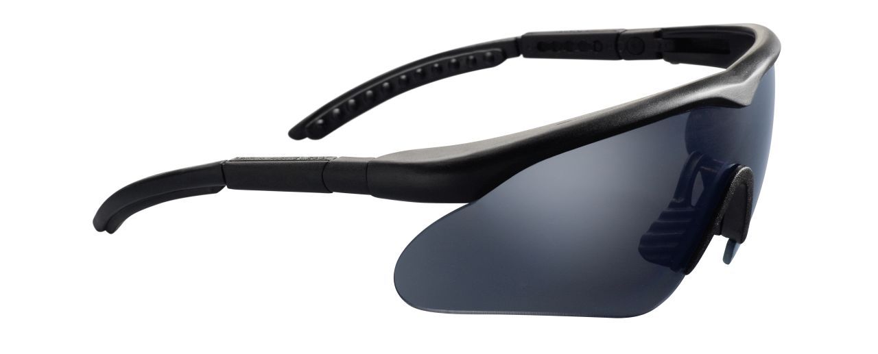 Schutzbrille Sonnenbrille Airsoft armee neu Swiss Eye 'netz' Brille schwarz 